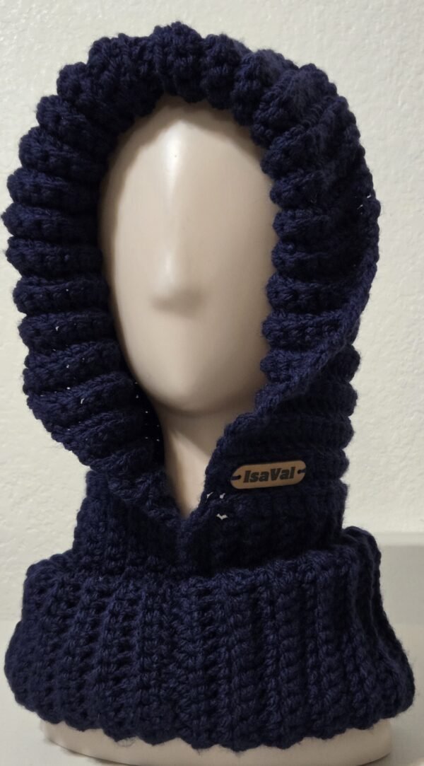 Dark blue Isaval hood